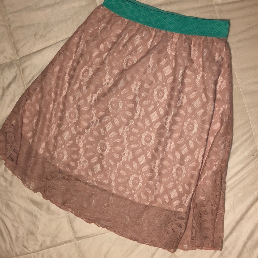 LulaRoe mid length skirt!